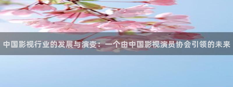 轨道影院厂：中国影视行业的发展与演变：一个由中国影视演员协会引领的未来